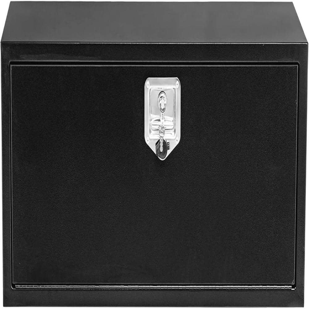 30x18x18 in. Truck Tool Box, Steel Storage Chest ,Heavy-Duty Black Powder Coated Lockable Organizer for RV, Trailer price history on PriceWatchPro