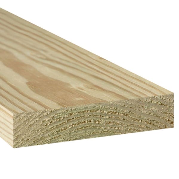Unbranded 2 in. x 8 in. x 16 ft. #2 Prime Southern Yellow Pine Pressure-Treated Lumber