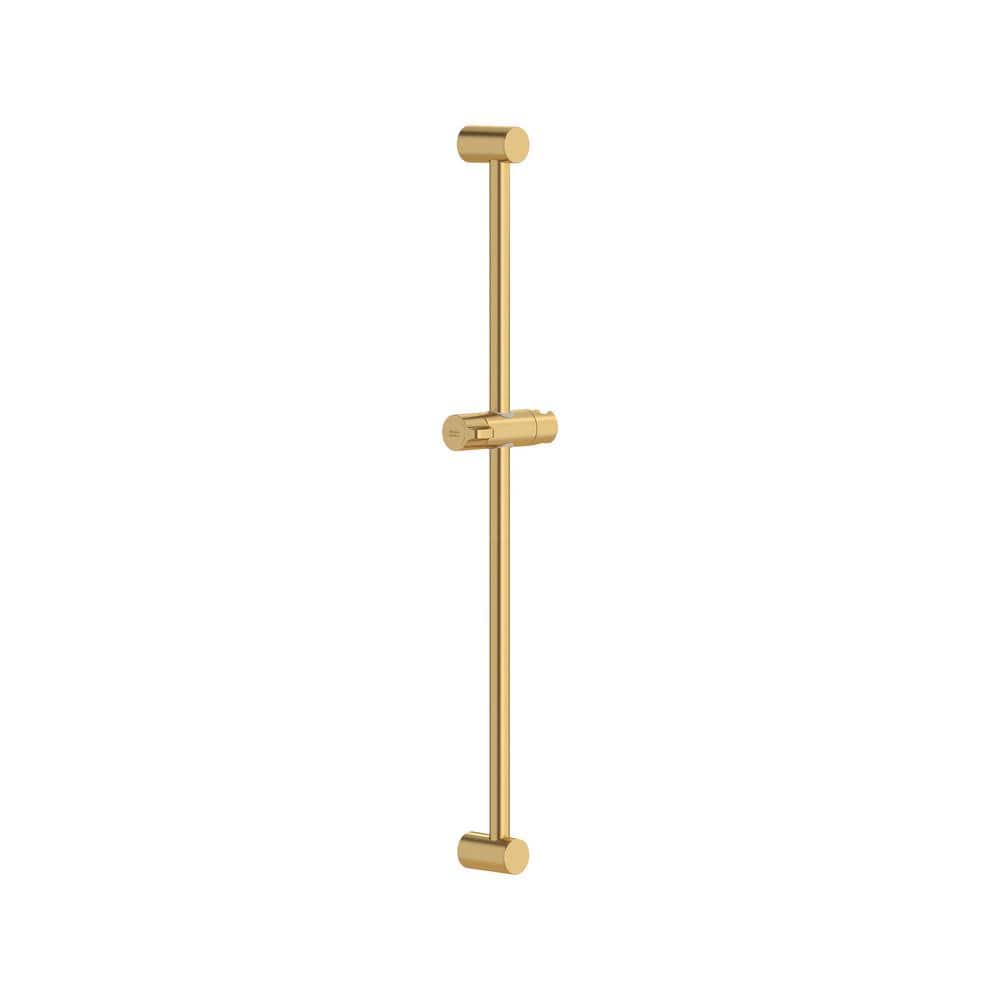Gold Adjustable Wall-Mounted Shower Slide Bar