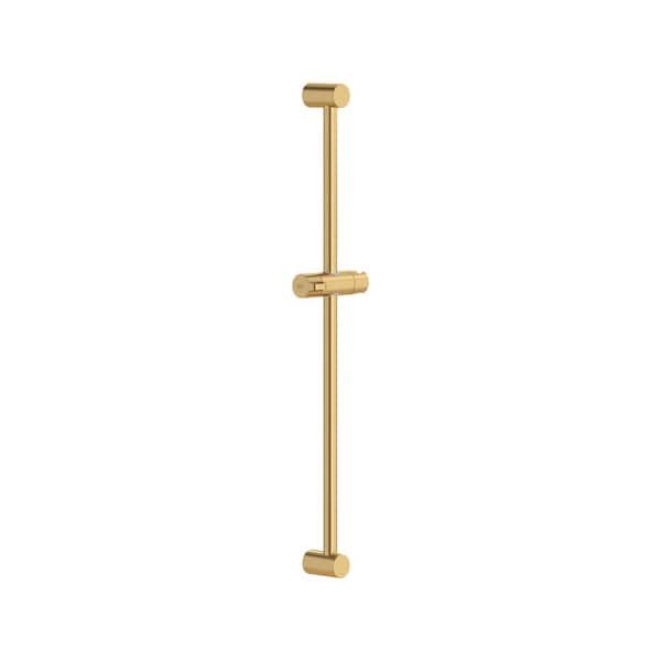 American Standard 30 in. Round Shower Slide Bar with Bracket in Brushed Cool Sunrise