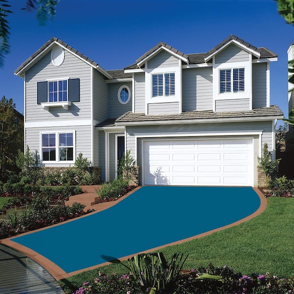 garage paint blue