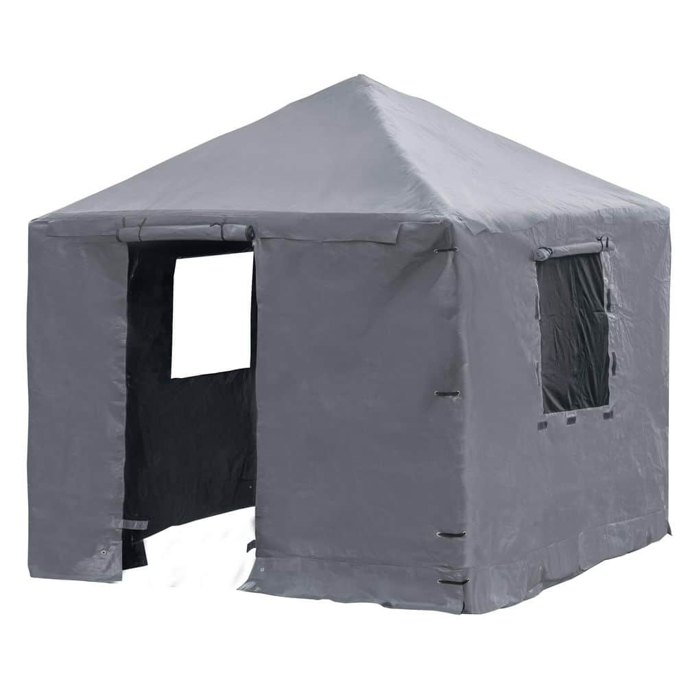 Sojag 8 ft. x 8 ft. Universal Grey Winter Cover For Gazebos 135