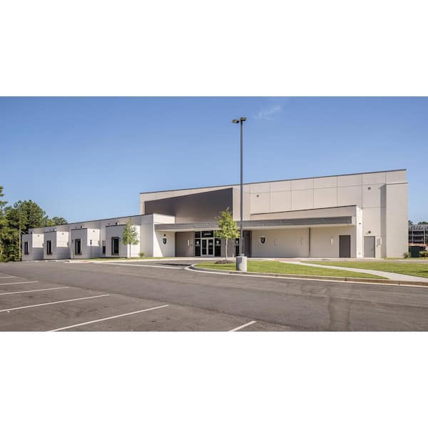 Lithonia Lighting Contractor Select 400- Watt Equivalent Integrated LED Dark Bronze Weather Resistant Area Light, 5000K