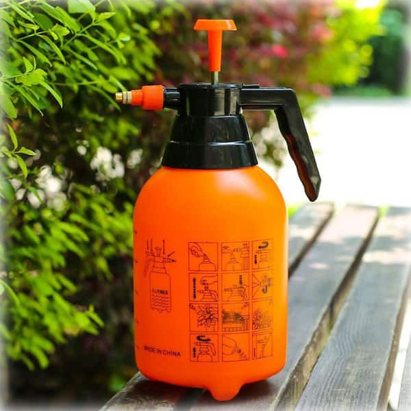 2 gal. Cordless Handheld Pressure Sprayer with Adjustable Brass