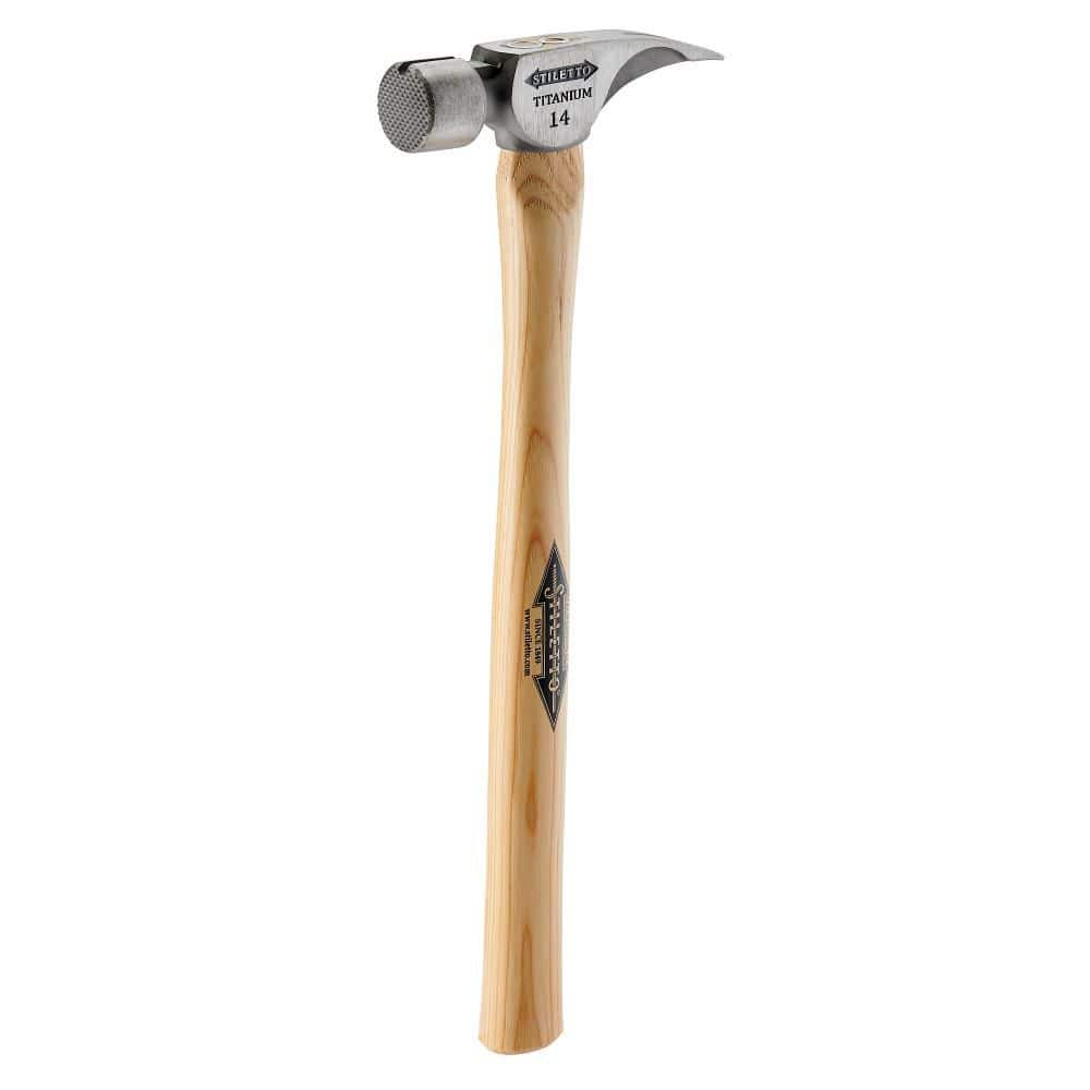 14 Oz. Titanium Milled Face Hammer with 18 in. Straight Hickory Handle price history on PriceWatchPro