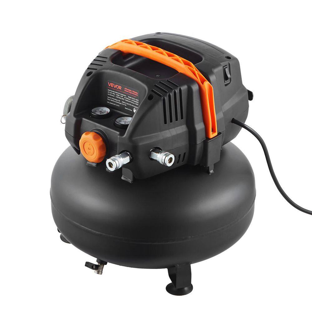 6 Gal. Air Compressor, 1. 7HP 2. 3CFM Gas Portable Pancake Air Compressor 150PSI Max Working Pressure price history on PriceWatchPro