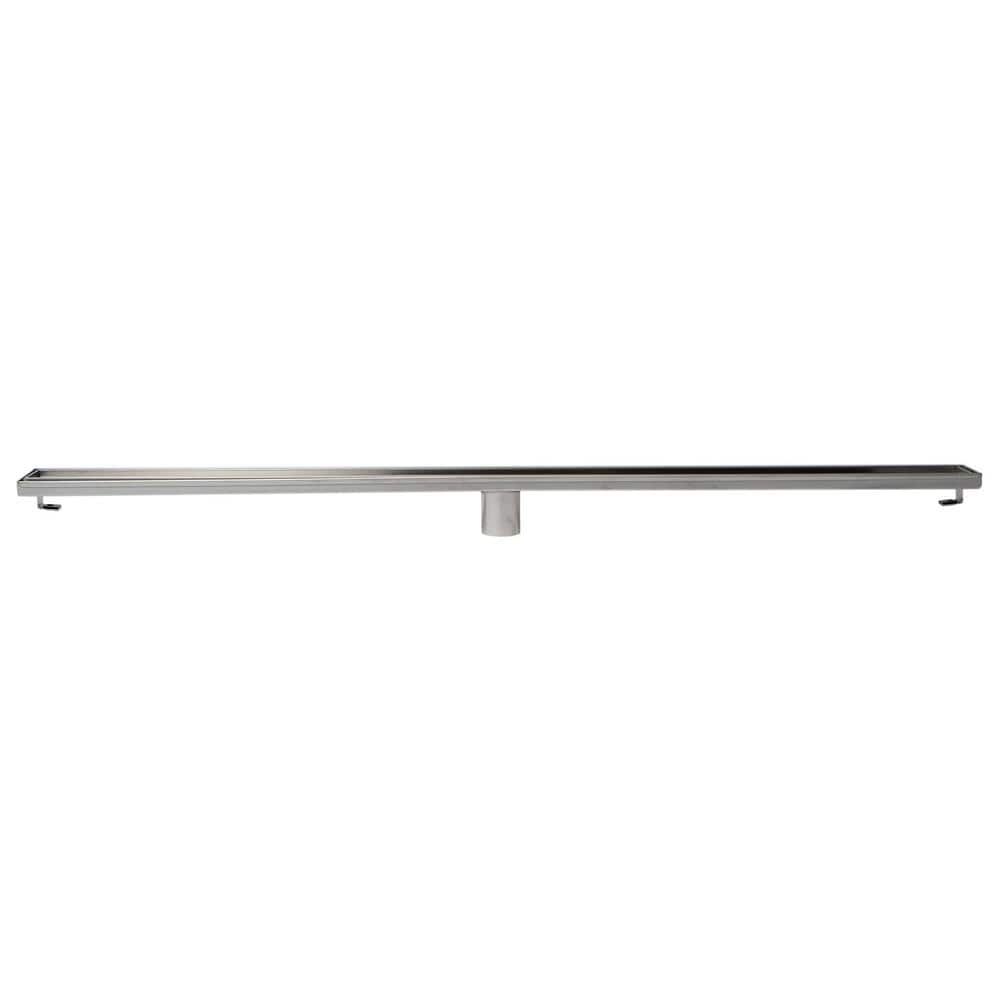 47" Brushed Stainless Steel Linear Shower Drain