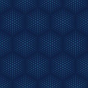 Milo Blue Bubble Geometric Wallpaper