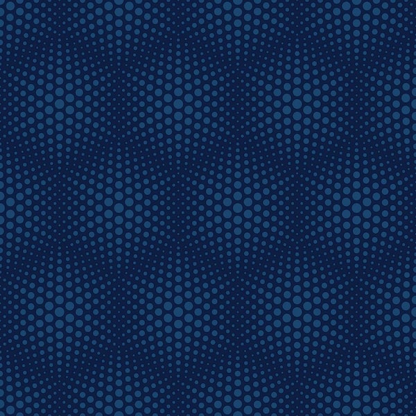 Advantage Milo Blue Bubble Geometric Wallpaper