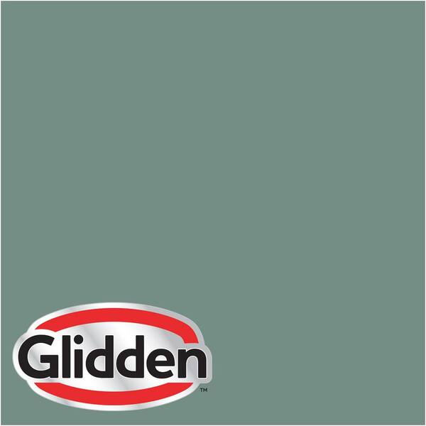 Glidden Premium 1-gal. #HDGB12 Northern Green Woods Semi-Gloss Latex Exterior Paint