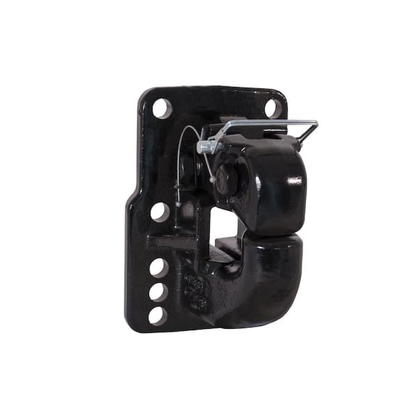 BUYERS PRODUCTS 50 Ton Pintle Hook Hitch Mount Fits 2 in. to 3 in. Lunette Eyes
