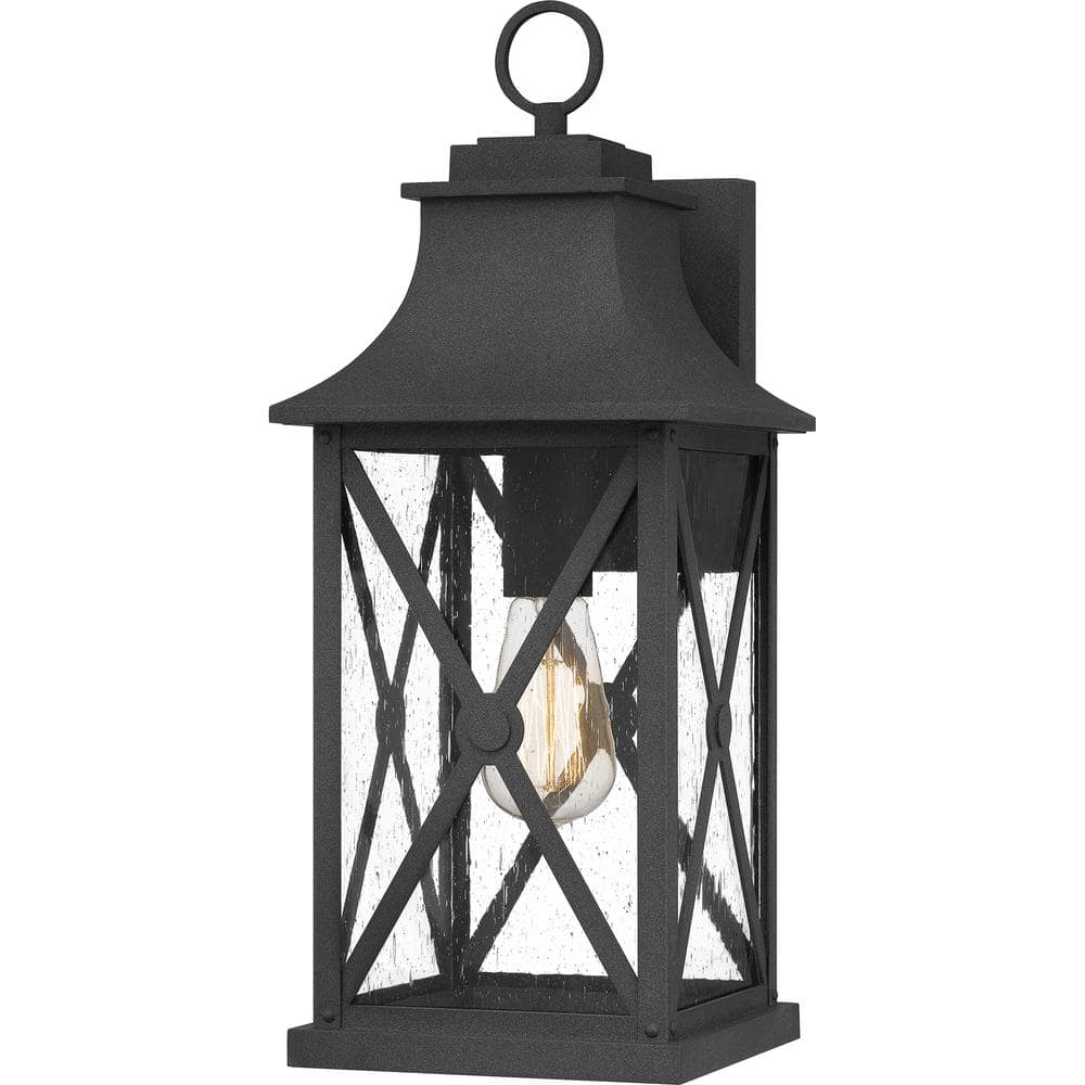 Quoizel Elb8408 Ellerbee 18  Tall Outdoor Wall Sconce - Black