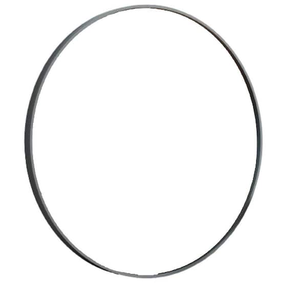 Unbranded Black 20 in. W x 20 in. H Elegant Round Metal Framed Wall Mirror, Bathroom Mirror, Decorative Mirror