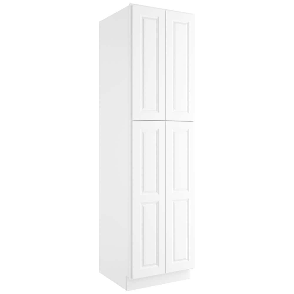 24-in W X 24-in D X 84-in H in Traditional White Plywood Ready to Assemble Floor Wall Pantry Kitchen Cabinet price history on PriceWatchPro