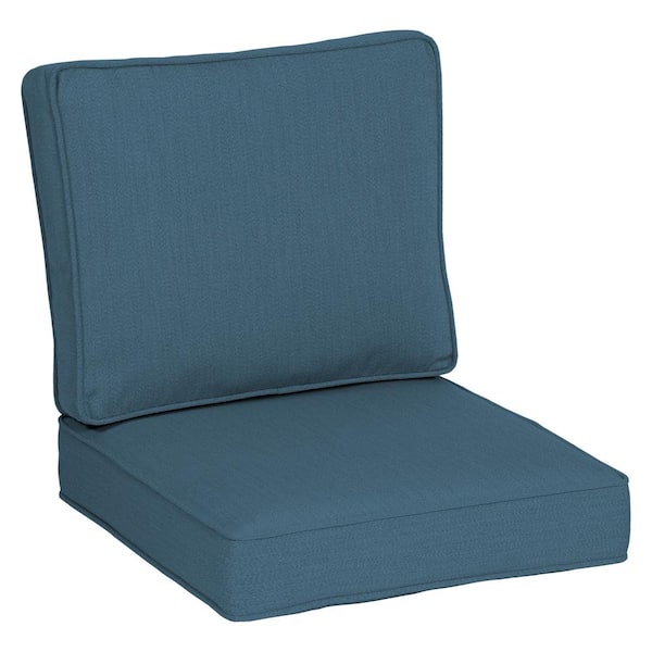 Oasis 24 In X Plush 2 Piece, Lounge Chair Cushions Canada