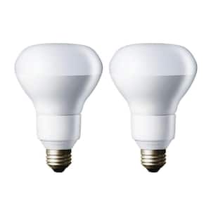 65-Watt Equivalent R30 Dimmable CFL Light Bulb Soft White (2700K) (2-Pack)
