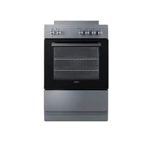 24 in. 4 Element Slide-in Electric Range with Convection in Stainless Steel