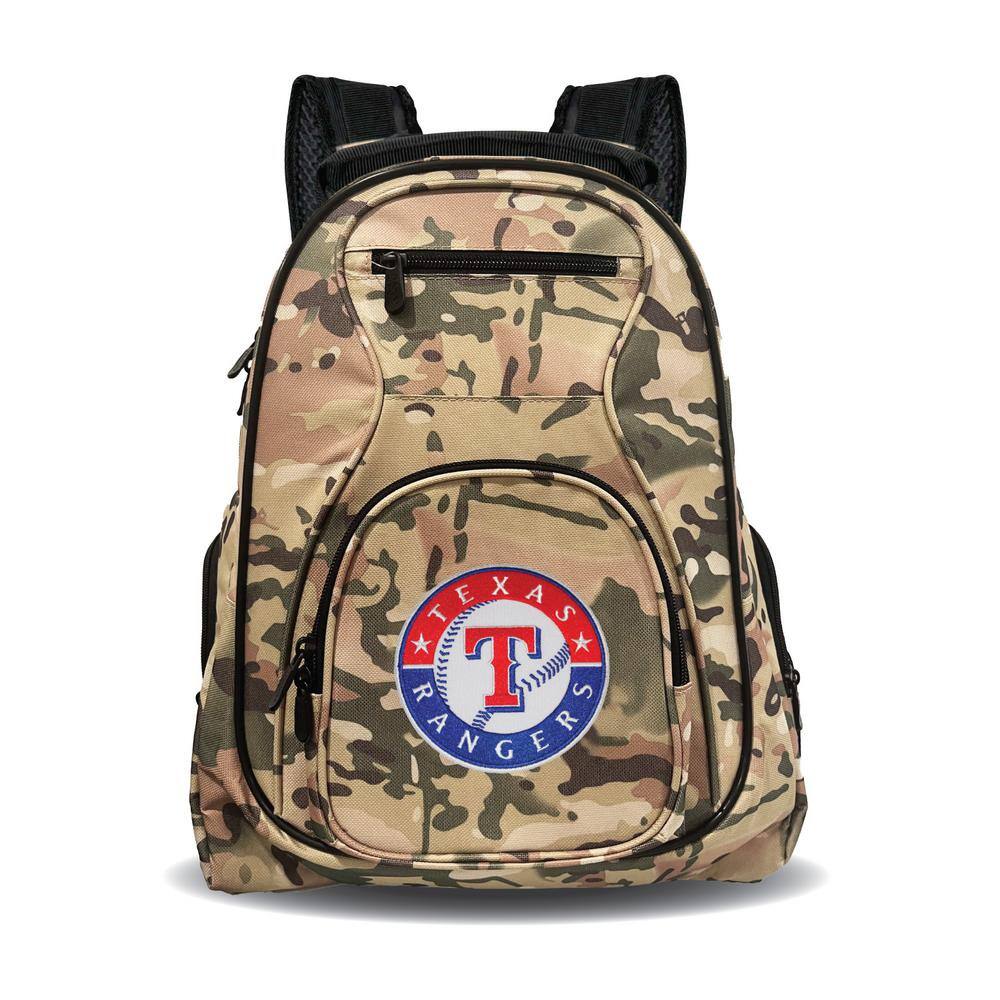 Texas Rangers 19 in. Premium Laptop Backpack-CAMO price history on PriceWatchPro