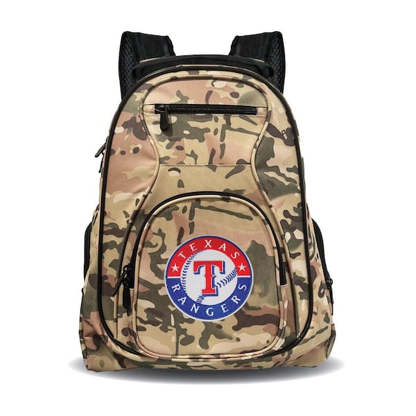 Mojo Texas Rangers 19 in. Premium Laptop Backpack-CAMO