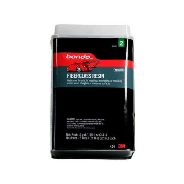 Bondo 8 oz. Fiberglass Resin Repair Kit 0420 - The Home Depot