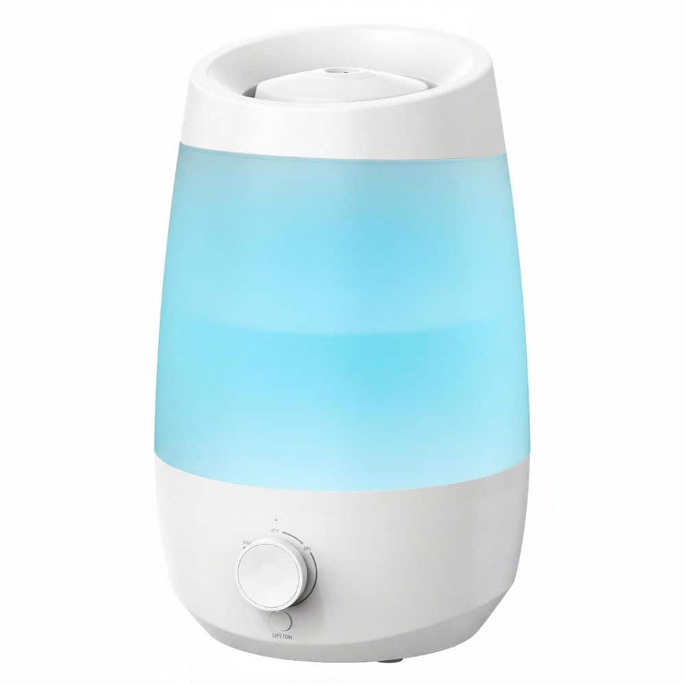 0.66 Gal Ultrasonic Humidifier with Diffuser 270 sq ft 7 LED Colors 25Hr Runtime White price history on PriceWatchPro
