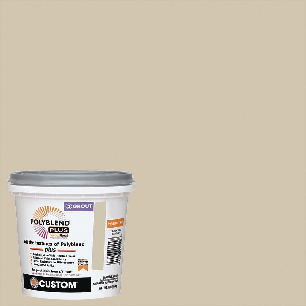 Custom Building Products Polyblend Plus #386 Oyster Gray 25 lb