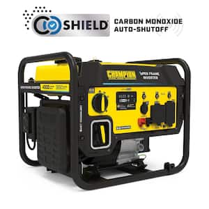4500-Watt Gasoline Powered Open Frame Inverter Generator with CO Shield and Quiet Technology