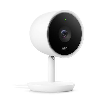 Nest Cam IQ Indoor - Full HD Wired Smart Home Security Camera