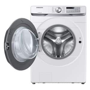 5.1 cu.ft. Extra-Large Capacity Smart Front Load Washer with Vibration Reduction Technology+ in White