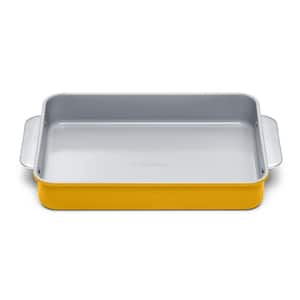 Non-Stick Ceramic Brownie pan With Handles Marigold