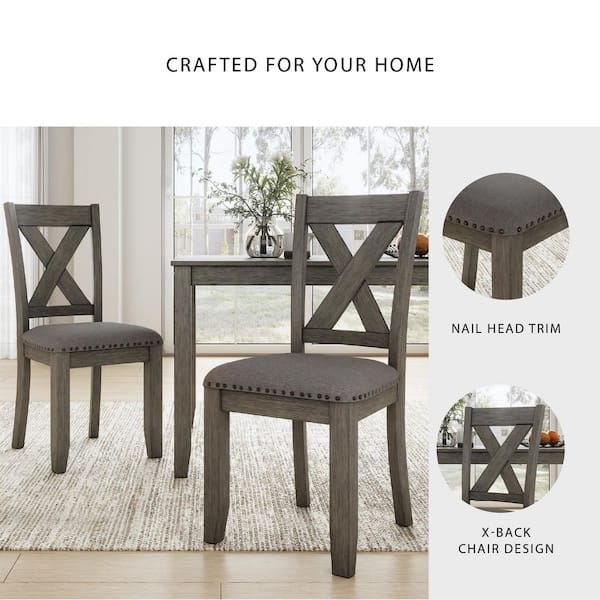 Signature DESIGN BY ASHLEY Caitbrook 7-Piece Rectangle Gray MDF
