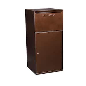 Collection Vault with Front Access and Tote in Copper Vein