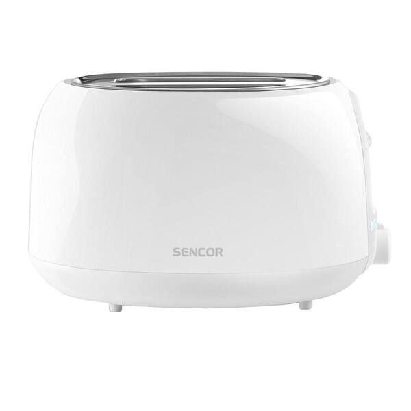 Sencor 2-Slice Solid White Long Slot Toaster