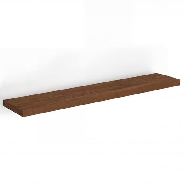 wood iron shelf 710*600*225〈ブラウン〉 72 in.W x 12 in.D Floating Shelves,Long Wall Shelf,Rustic Wood