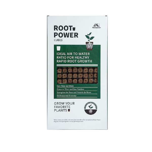 Outdoor Rootpower Coco Coir Seeding Plugs 200 Cells Tray
