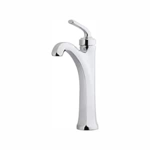 Arterra Single Handle Vessel Sink Faucet in Polished Chrome