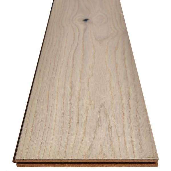 Shaw Serenity Urban Red Oak 1/2 In. T X 6.38 in. W Tongue and Groove Engineered Hardwood Flooring (25.4 sq.ft./case)