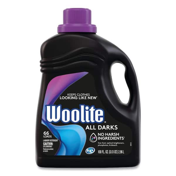 Woolite 100 oz. Extra Dark Care Liquid Laundry Detergent Bottle, (4/Carton)