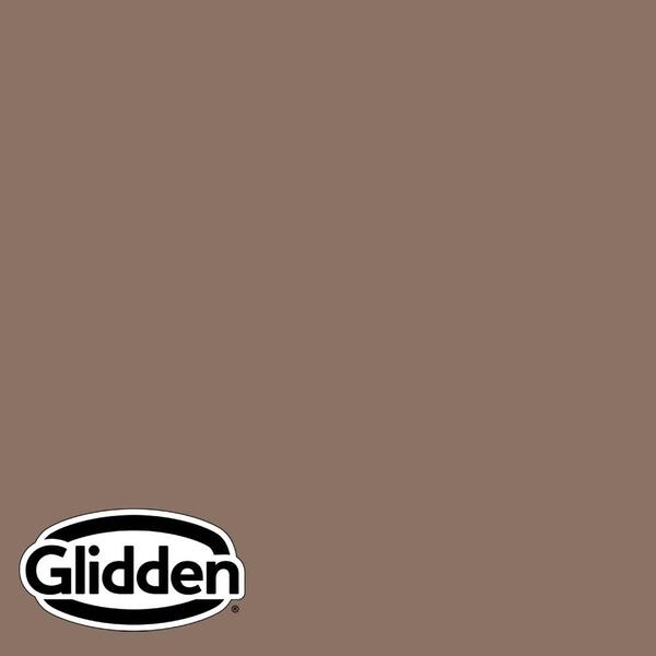 Glidden Essentials 1 gal. PPG10736 Derby Brown Satin Exterior Paint