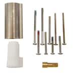 Posi-Temp 1 in. Handle Tub/Shower Extension Kit in Brushed Nickel