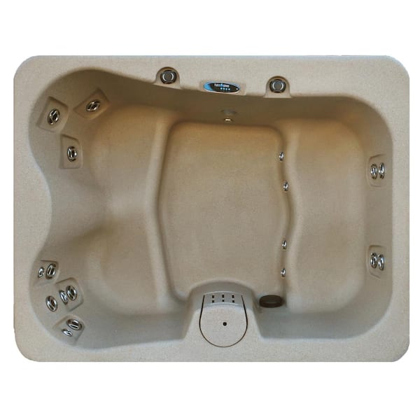 Unbranded 4-Person 19-Jet Plug and Play Laguna Spas Hot Tub with Hard Top Cover