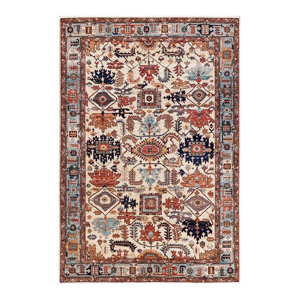 Hand Knotted Wool Area Rug Serapi Tribal Area Rug 5' 9 x 8' 11