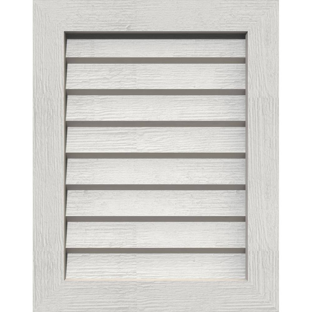 "29"" x 29"" Rectangular Primed Rough Western Red Cedar Wood Paintable Gable Louver Vent Non-Functional" price history on PriceWatchPro