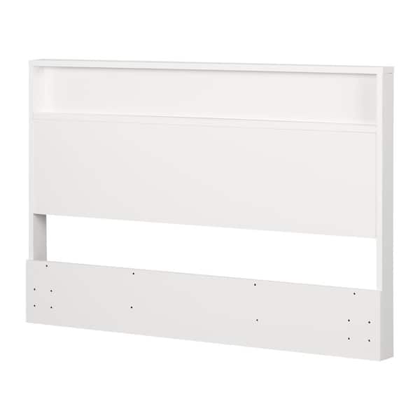 South S Holland Full Queen Size, Holland 1 Drawer Full Queen Size Platform Bed In Pure White