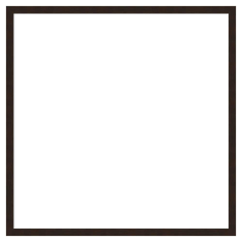 Carlisle Espresso Narrow 25 in. x 25 in. Wood Framed Dry Erase Magnetic Memo Board price history on PriceWatchPro
