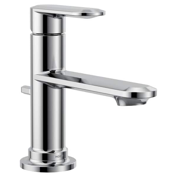 MOEN Greenfield Single Handle Single Hole Bathroom Faucet in Chrome