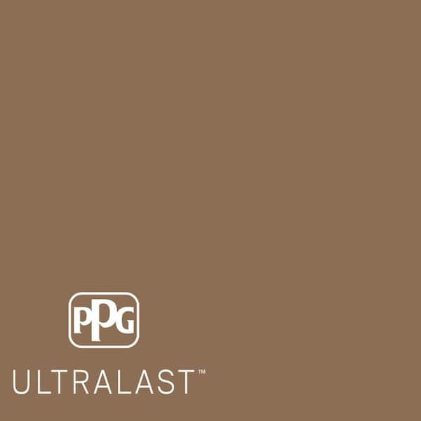PPG UltraLast 1 qt. #PPG1079-6 Caravel Brown Matte Interior Paint and Primer