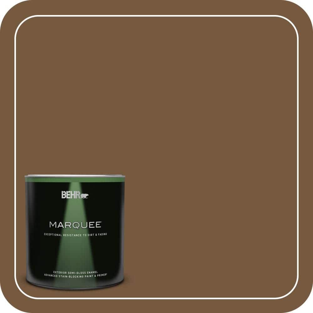 1 qt. #290F-7 Wooden Cabin Semi-Gloss Enamel Exterior Paint & Primer price history on PriceWatchPro