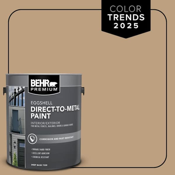 BEHR PREMIUM 1 gal. #N270-4 Oxford Street Eggshell Direct to Metal Interior/Exterior Paint