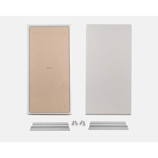 WAVERoom Pro 1 in. x 24 in. x 48 in. Diffusion-Enhanced Sound Absorbing Acoustic Panels in Stone (2-Pack)